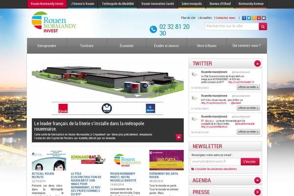 rouen-developpement.com site used Adear