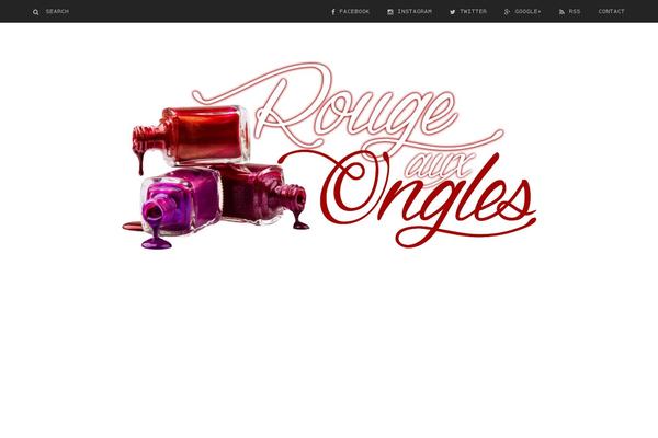 rouge-aux-ongles.fr site used Silk
