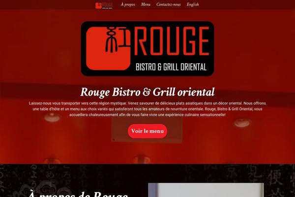 rougebistrogrill.com site used Wordpress Bootstrap Master