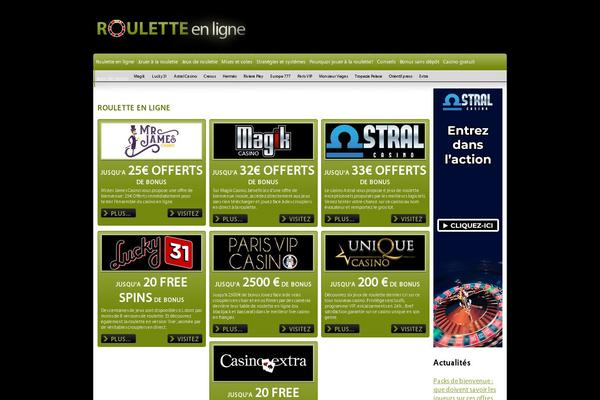 roulette-en-ligne.com site used Roulettepremium