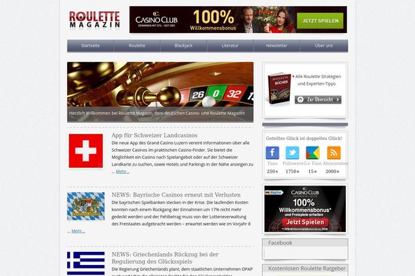Twenty Twelve theme site design template sample