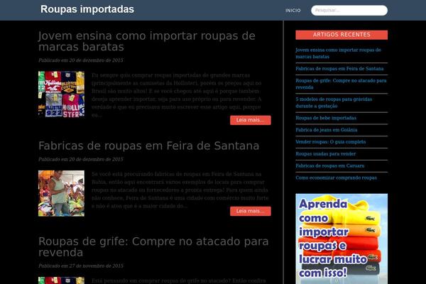 roupasimportadas.net site used Tema-montarumnegocio