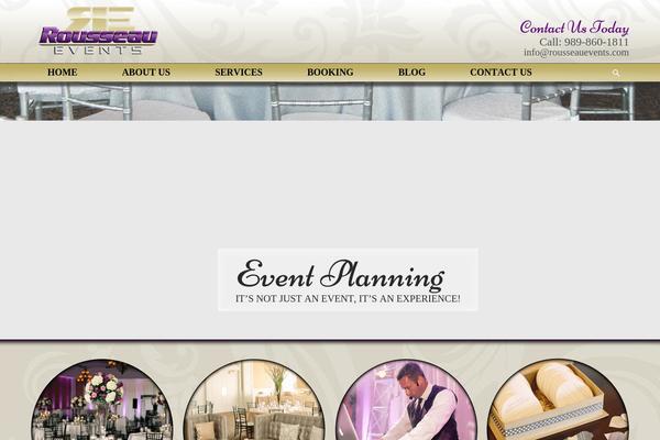 rousseauevents.com site used Rousseauevents