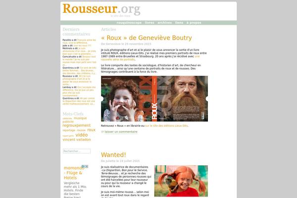 rousseur.org site used Emilien