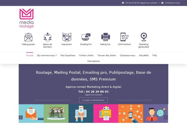 Avada theme site design template sample