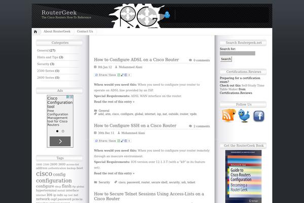 routergeek.net site used White Gold