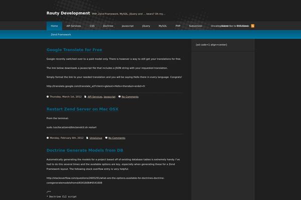 routydevelopment.com site used deCoder