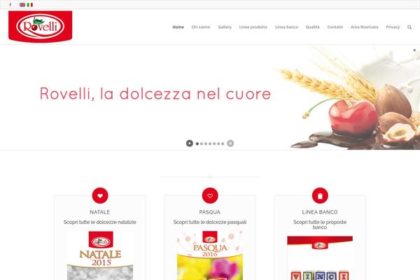 Enfold theme site design template sample