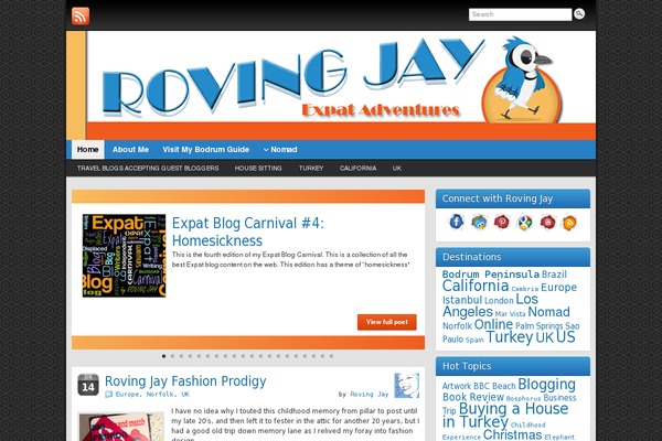 rovingjay.com site used Mintwp