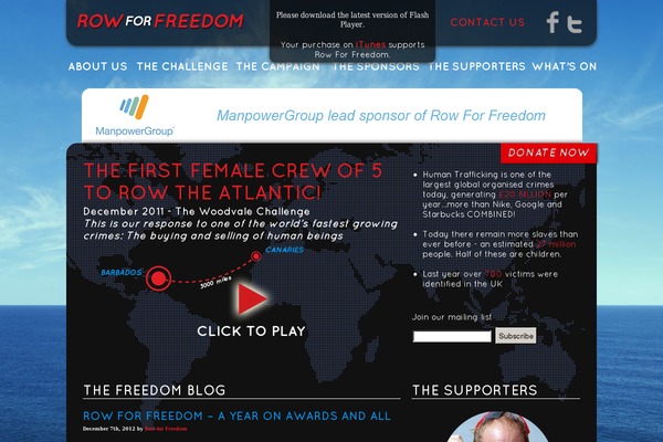 rowforfreedom.com site used Rff