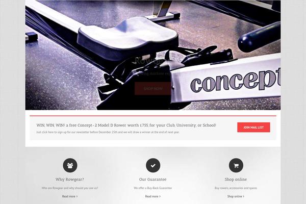 rowgear.com site used Avada