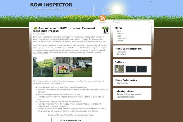 rowinspector.com site used Grassland