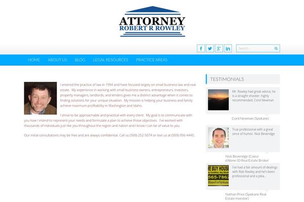 Lawyeria Lite theme site design template sample