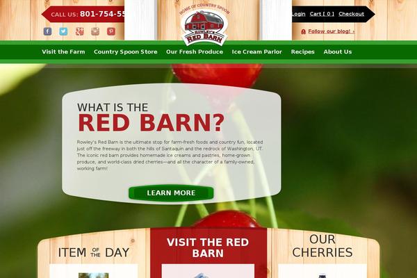 rowleysredbarn.com site used Redbarn