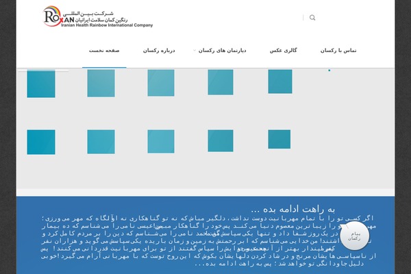 Circles theme site design template sample