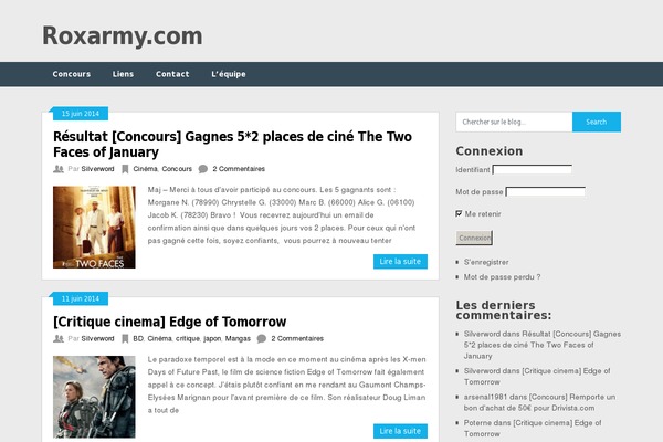 Reviewzine theme site design template sample