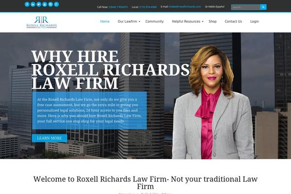 roxellrichards.com site used Lawswift
