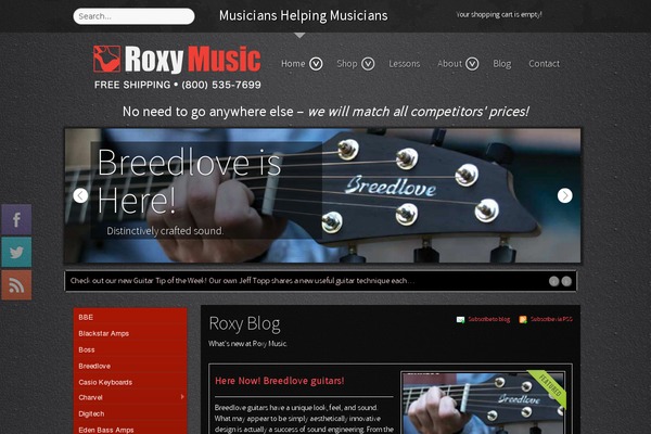 roxymusic.com site used Roxymusic