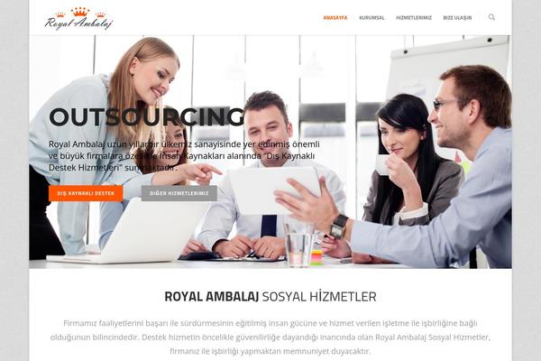 Unicon theme site design template sample