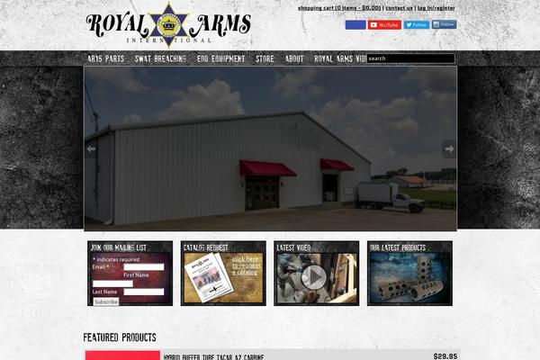 royalarms.com site used Royalarms