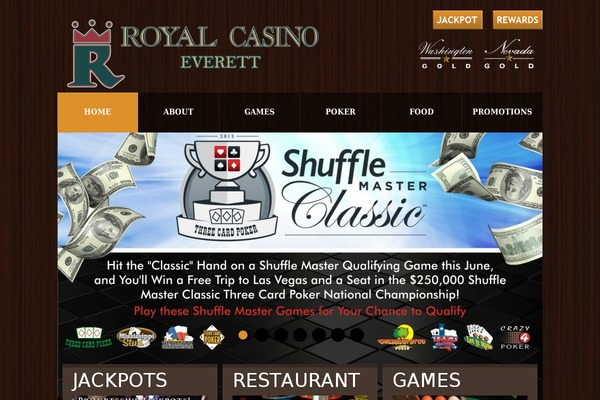 royalcasinoeverett.com site used Theme1910