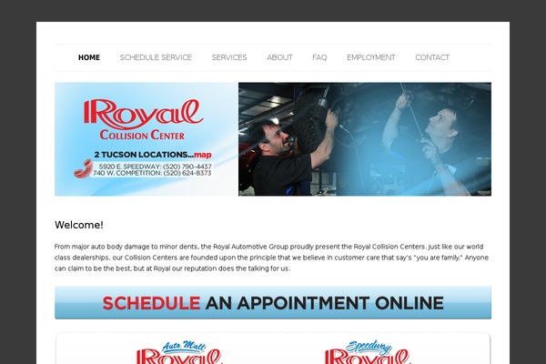 Twenty Twelve theme site design template sample