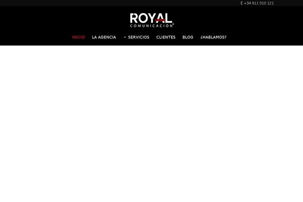 royalcomunicacion.com site used Royalcom