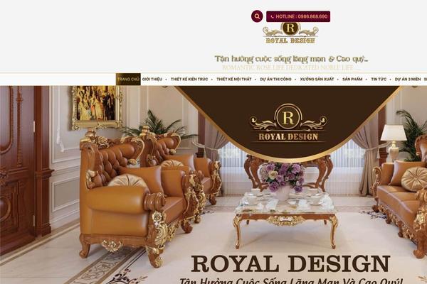 royaldesign.com.vn site used Royaldesign-child