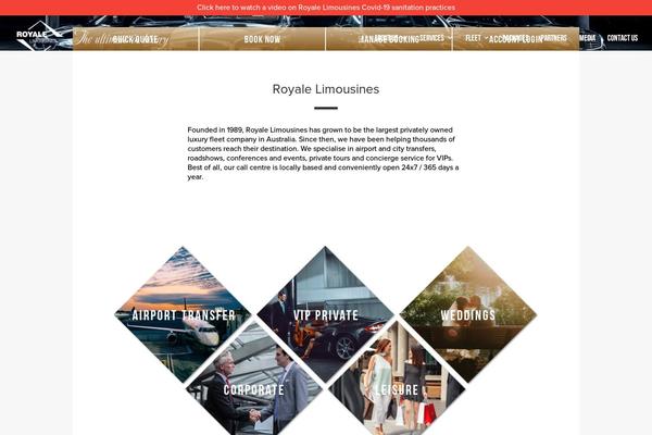 royalelimousines.com.au site used Royale-limousines