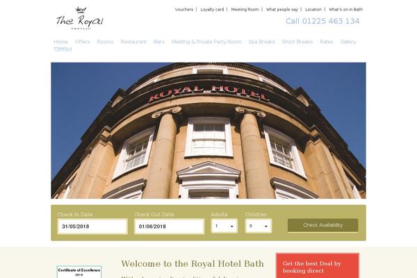 royalhotelbath.co.uk site used Gostarkers