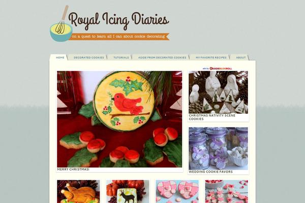 royalicingdiaries.com site used Handmade-two