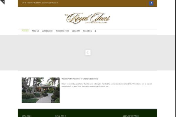 Avada theme site design template sample