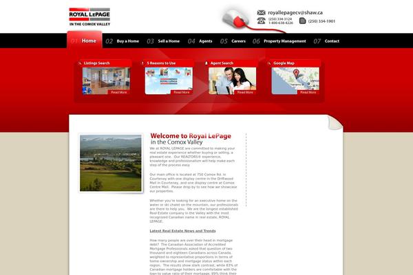Twenty Ten theme site design template sample