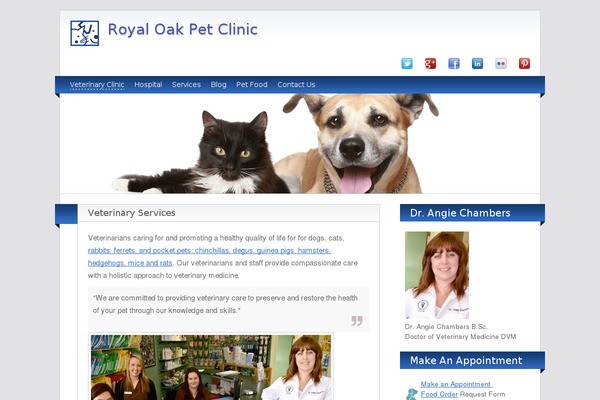 royaloakpetclinic.com site used Salient Child
