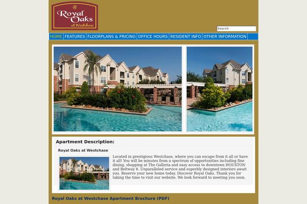 Site using Image horizontal reel scroll slideshow plugin
