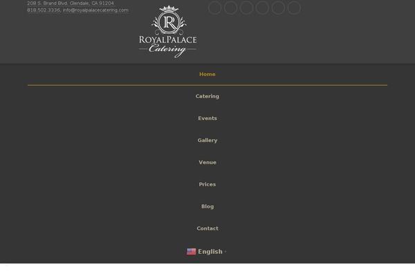 RoyalPalace theme websites examples
