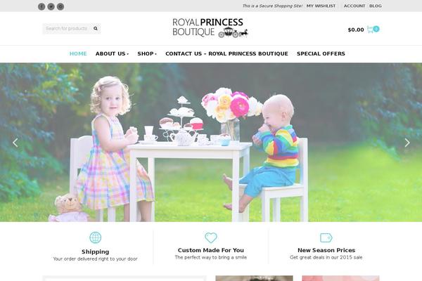 royalprincessboutique.com site used Suave-child