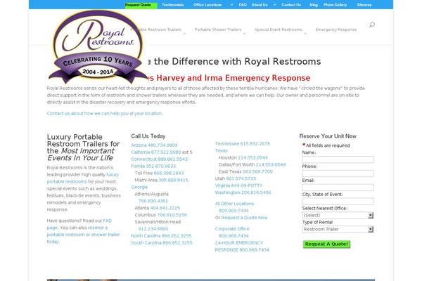 royalrestrooms.com site used Rrcustomcode