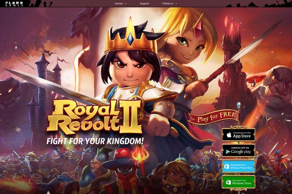royalrevolt.com site used Extra-child