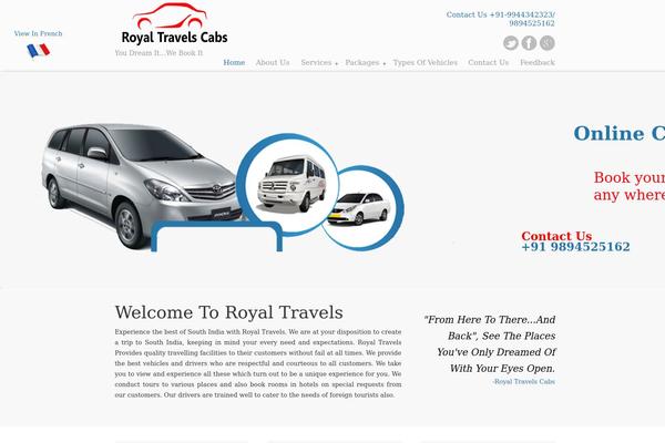 royaltravelscabs.com site used Royaltravelscabs