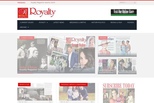 royalty-magazine.com site used SmartMag