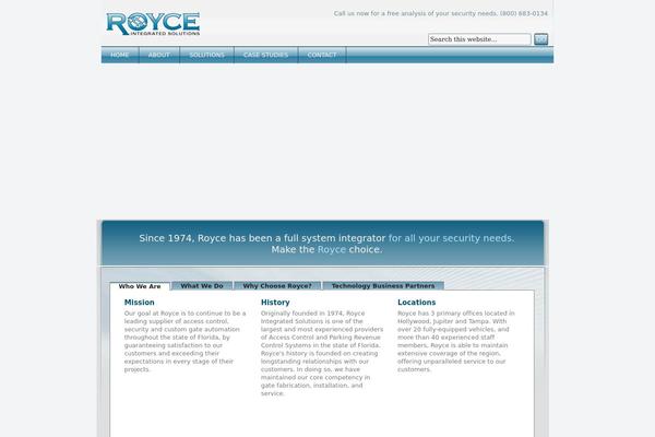 royceintegrated.com site used Corporate_blue_10