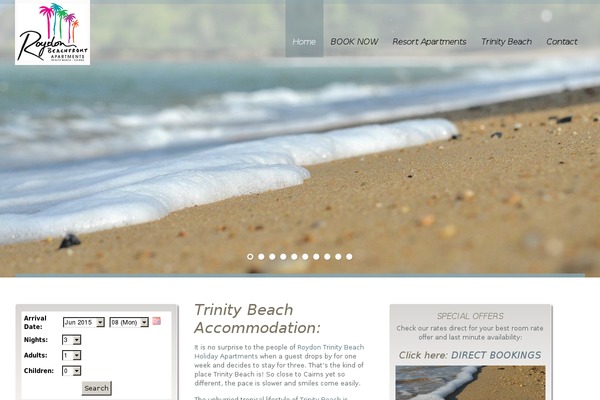White Rock theme site design template sample