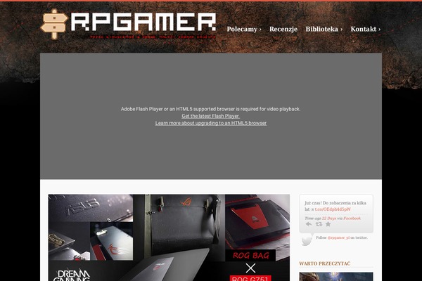 rpgamer.pl site used Rpgamer