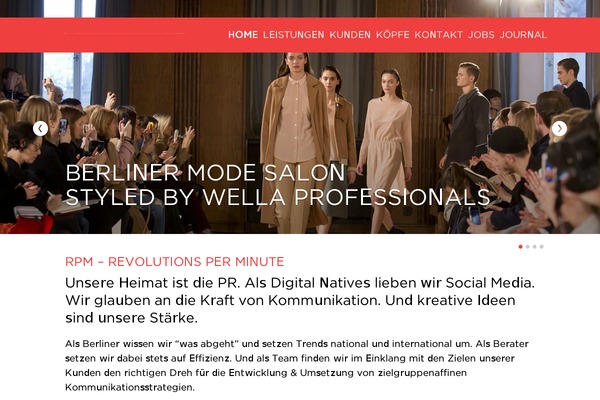 rpm-berlin.com site used Rpm