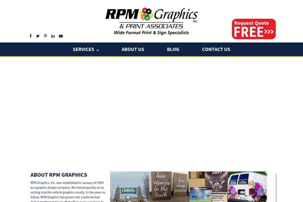 rpmgraphicsusa.com site used Rpmgraphics-theme