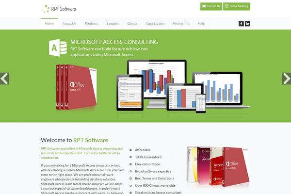 rptsoftware.com site used Rpt-software