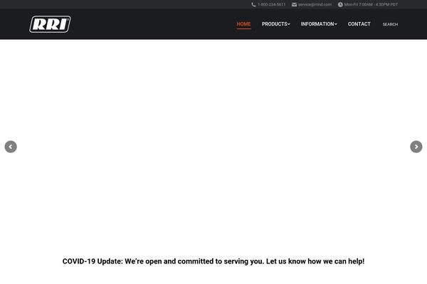 The7 theme site design template sample