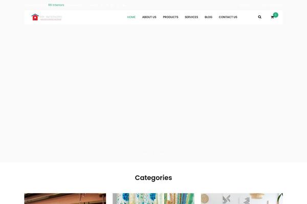 UpStore theme site design template sample