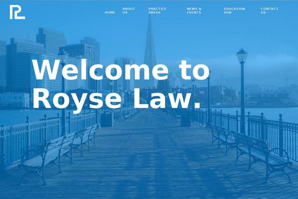 rroyselaw.com site used Shk Corporate